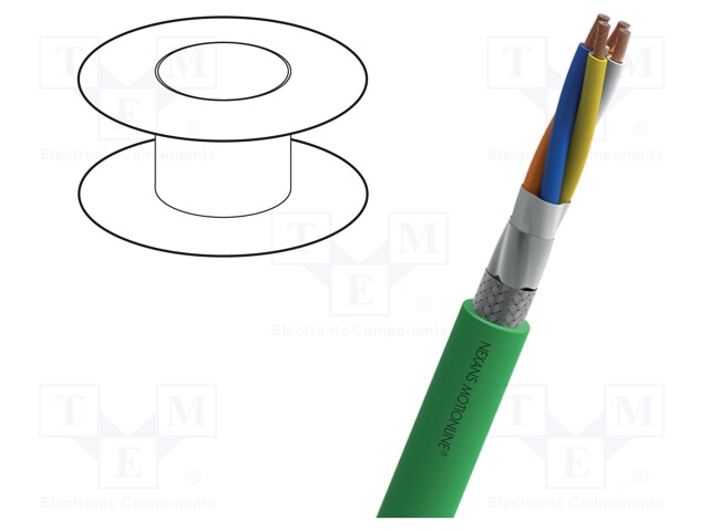 Wire; MOTIONLINE® ADVANCED; PROFINET; stranded; Cu; 1x4x22AWG