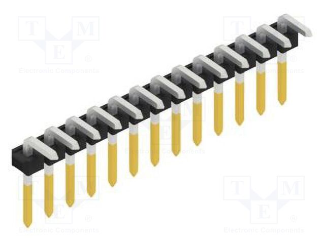 Connector: pin strips; pin header; male; PIN: 13; 2.54mm; THT; 1x13