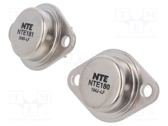 Transistor: NPN / PNP; bipolar; matched complementary pair; 90V