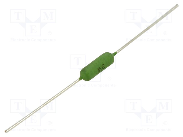 Resistor: wire-wound; THT; 0.47Ω; 3W; ±5%; Ø4.8x13mm; -50÷250°C