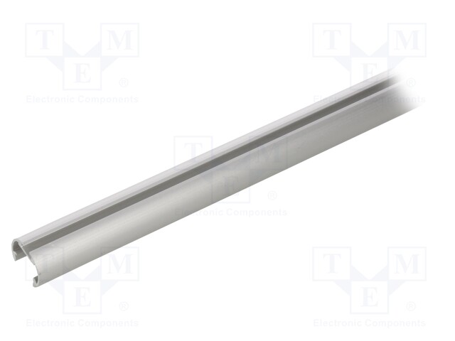 Profiles for LED modules; silver; 1m; OLEK; aluminium; anodized