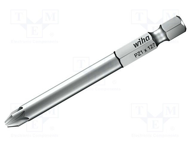 Screwdriver bit; Pozidriv®; PZ1; Overall len: 127mm