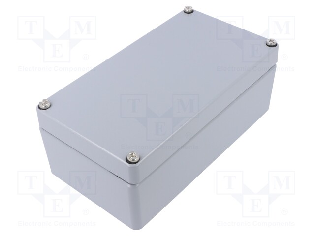 Enclosure: multipurpose; X: 120mm; Y: 220mm; Z: 81mm; ALR; aluminium
