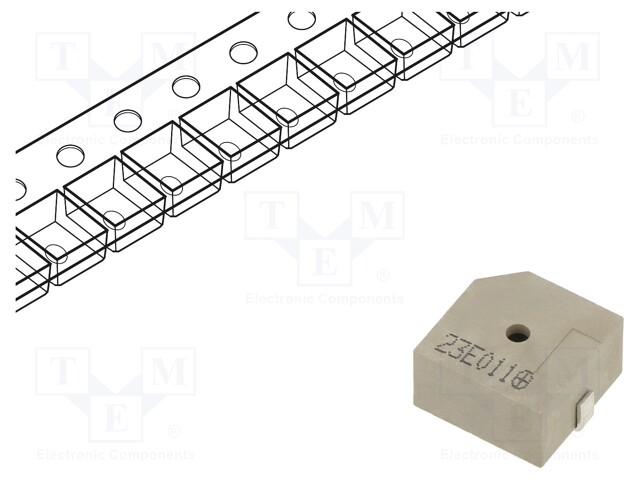 Sound transducer: electromagnetic alarm; freson: 2.4kHz; 30mA