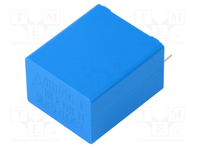 Capacitor: polypropylene; 10uF; 31.5x36.5x22mm; THT; ±10%; 27.5mm
