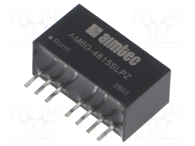 Converter: DC/DC; Protection: short circuit protection SCP