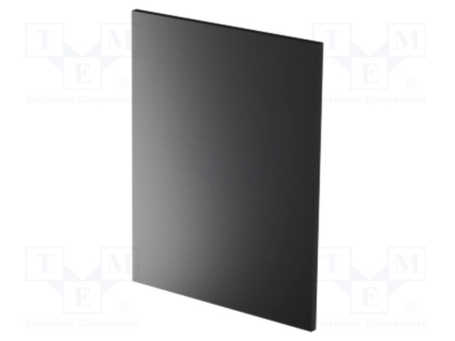 Rear panel; for ITALTRONIC enclosure