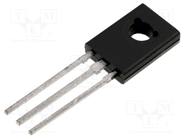 Transistor: NPN; bipolar; 80V; 1.5A; 12.5W; TO126