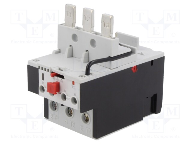 Thermal relay; Leads: screw terminals; 46÷65A; Resetting: manual