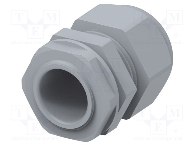 Cable gland; M25; 1.5; IP68; Mat: polyamide; grey; Entrelec