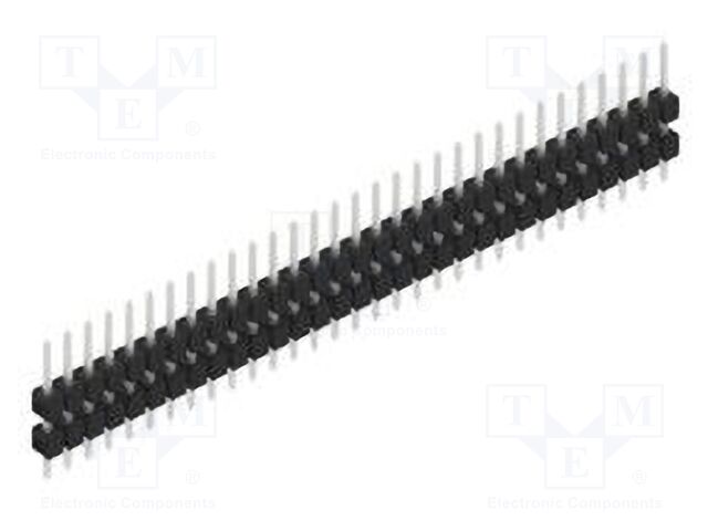 Connector: pin strips; pin header; male; PIN: 31; 2.54mm; THT; 1x31
