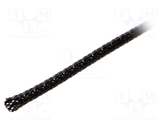Polyester conduit; Braid diameter: 3÷9mm; Mat: polyester; black