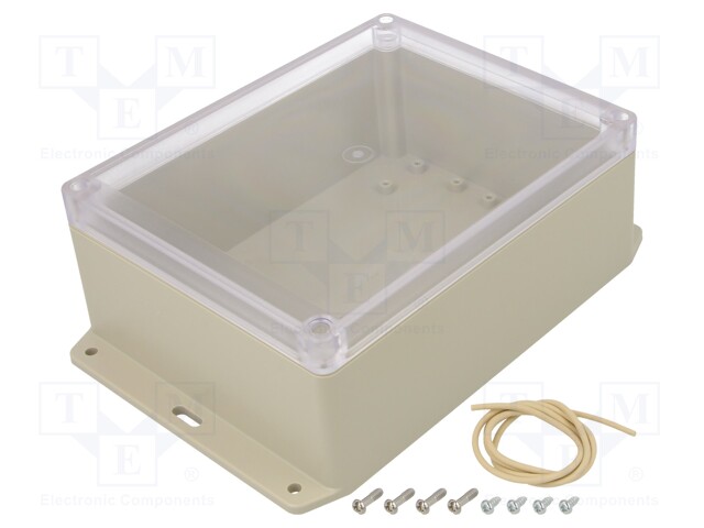 Enclosure: multipurpose; X: 146mm; Y: 186mm; Z: 75mm; Ritec; ABS; IP65