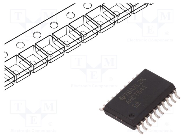 IC: digital; 3-state,buffer; Channels: 8; 4.5÷5.5VDC; SMD; SO20