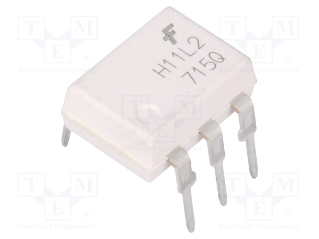 Optocoupler; THT; Channels: 1; Out: Schmitt trigger; 4.17kV; DIP6