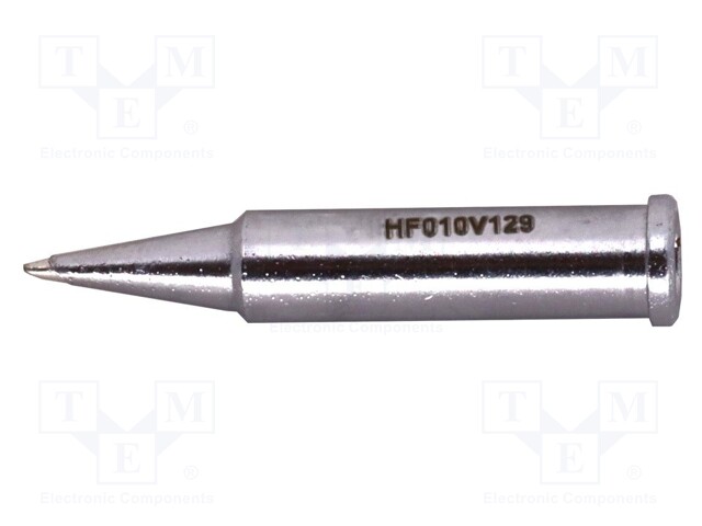 Soldering Tip, Hoof/Concave/60° Bevel, 1 x 12 mm, Soldering Station