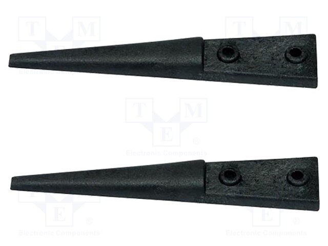 Spare part: tip; Blades: straight; ESD; 2pcs; BRN-5-432