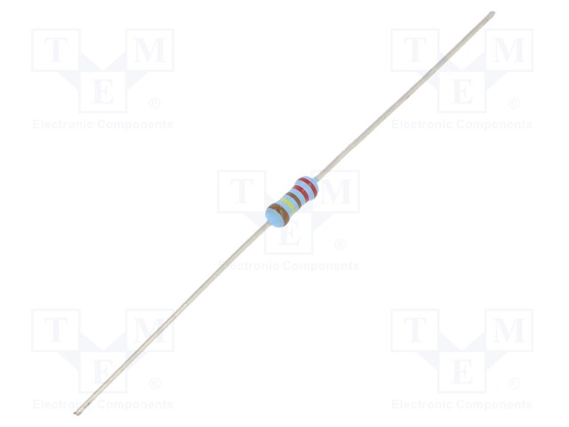 Resistor: thin film; THT; 2.21MΩ; 600mW; ±5%; Ø2.5x6.5mm; 50ppm/°C