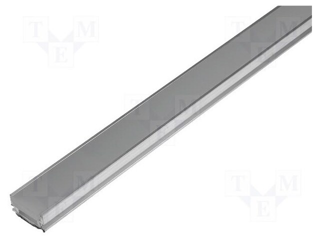 Profiles for LED modules; mat; recessed; L: 2m; aluminium