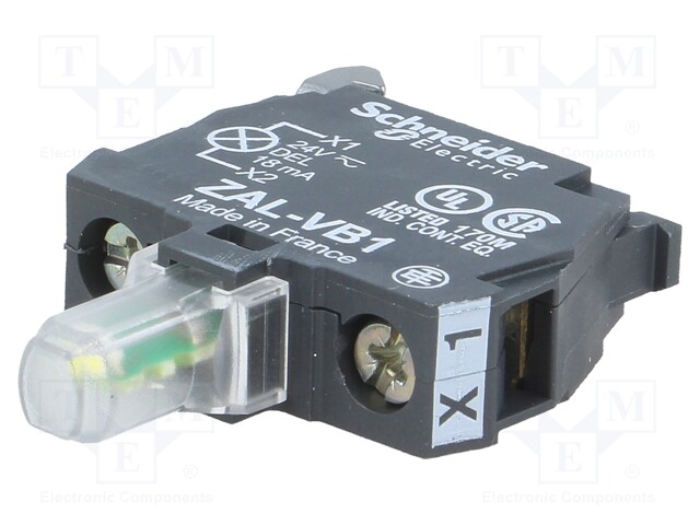 Illuminating unit; 22mm; Harmony XB4; -25÷70°C; Illumin: LED
