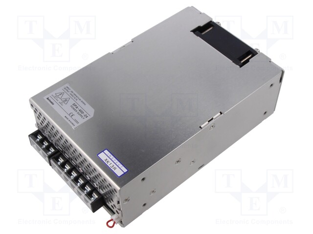 Power supply: switched-mode; for building in; 400.8W; 24VDC; 85%
