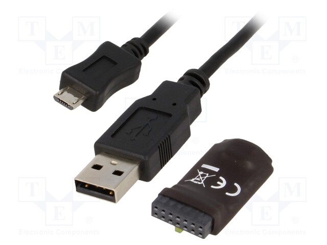 Programmer: Xilinx FPGA; USB; JTAG,USB B micro,2x7 pin strips