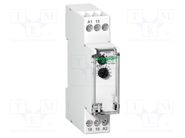 Timer; 0,1s÷100h; SPDT; 250VAC/8A; Usup: 24÷240VAC; 24VDC; DIN; IP20