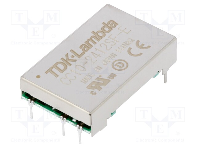 Converter: DC/DC; 10W; Uin: 24V; 12VDC; Iout: 1A; DIP7; 10g