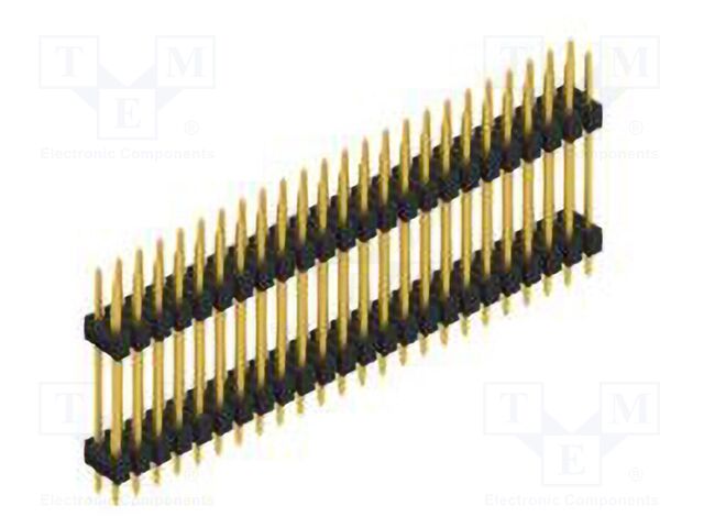 Connector: pin strips; pin header; male; PIN: 48; 2.54mm; THT; 2x24