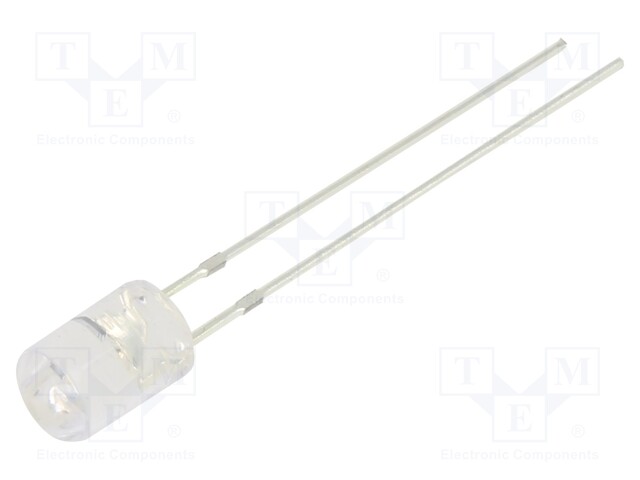 CRLED; 5mm; green; 1560mcd; 100°; Front: flat; 5.5÷20V; Pitch: 2.54mm