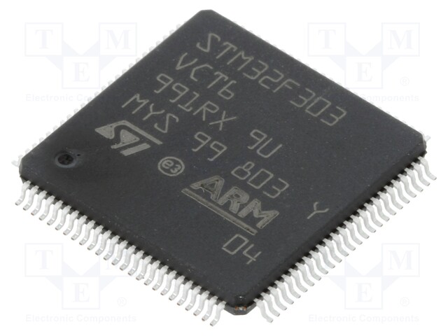 ARM microcontroller; Flash: 256kB; 72MHz; SRAM: 40kB; LQFP100