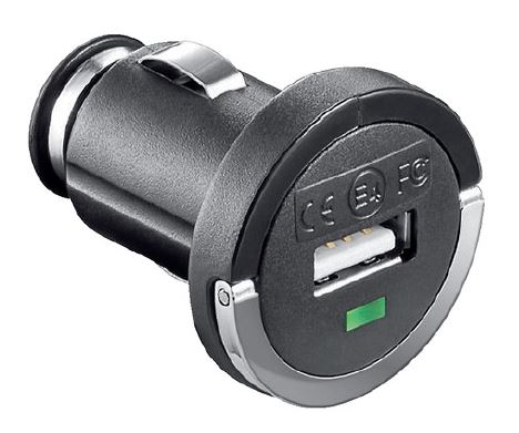 Automotive power supply; USB A socket x1; Uin: 12÷24VDC; Uout: 5VDC; 1200mA