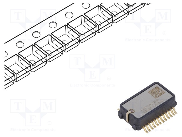 Sensor: position; 3÷3.6VDC; SPI; SMD,SMT; -40÷125°C; Range: ±125°/s