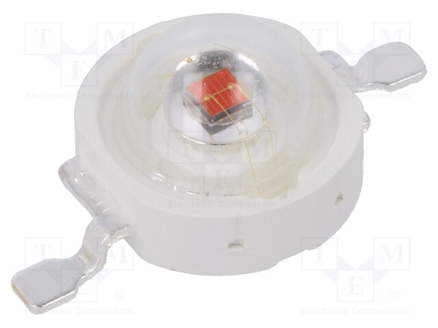 Power LED; EMITER; amber; Pmax: 1W; 587-597nm; 51.7÷58.9lm; 130°