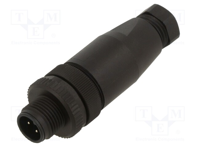 Plug; M12; PIN: 4; male; A code-DeviceNet / CANopen; for cable