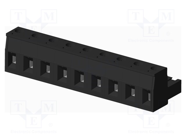Connector: pluggable terminal block; plug; female; straight; 300V