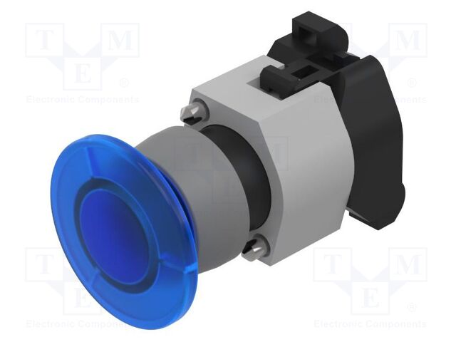 Switch: push-button; 22mm; Stabl.pos: 2; red; BA9S,LED; IP65; Pos: 2