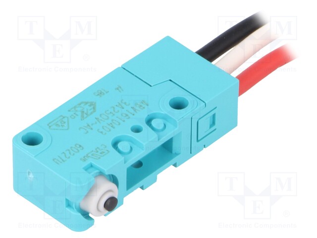 Microswitch SNAP ACTION; without lever; SPDT; 3A/250VAC; ON-(ON)