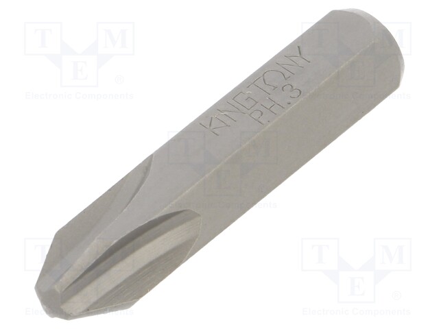 Screwdriver bit; Phillips; PH3; Overall len: 36mm