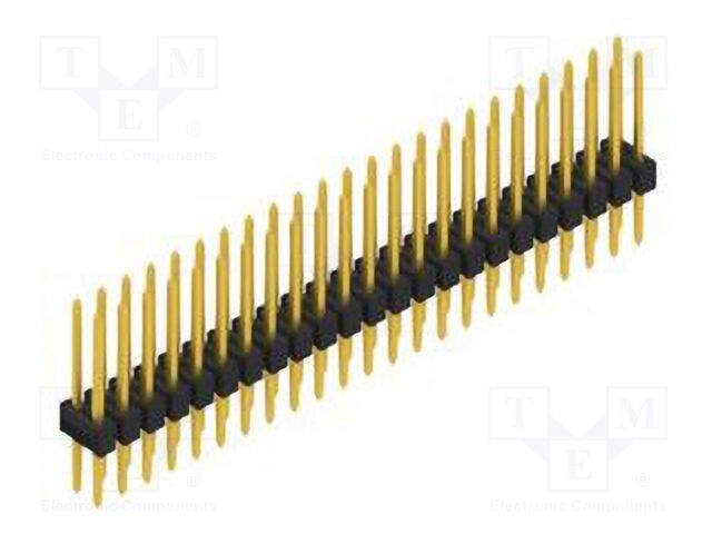 Connector: pin strips; pin header; male; PIN: 46; 2.54mm; THT; 2x23