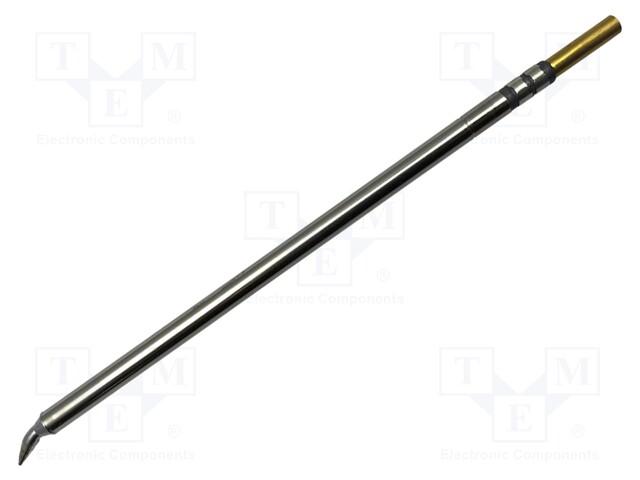 Soldering Tip, Chisel, 30° Bent, 1.78 mm Width,  For Metcal CV-5200 Station, CVC-7 Series