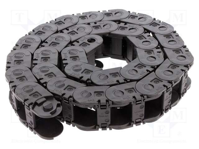 Cable chain; Series: 1500; Bend.rad: 125mm; L: 999mm