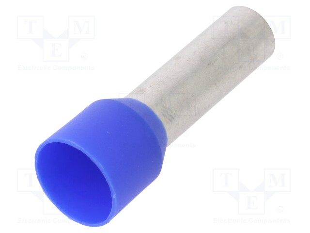 Tip: bootlace ferrule; insulated; 16mm2; 18mm; tinned; crimped