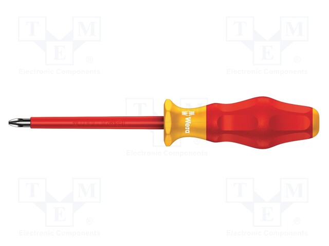 Screwdriver; insulated; Pozidriv®; PZ3; Blade length: 150mm; 1kVAC