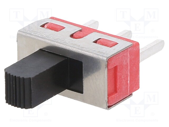 SLIDE SWITCH, SPDT, 5A, 120VAC, TH