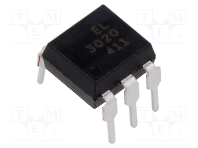 Optotriac; 5kV; triac; DIP6; Ch: 1; EL302X; 100V/μs