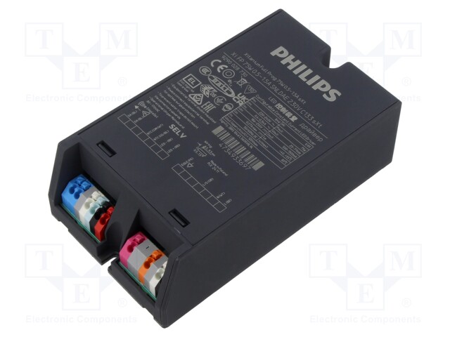 Power supply: switched-mode; LED; 75W; 25÷71VDC; 100÷1500mA; IP20