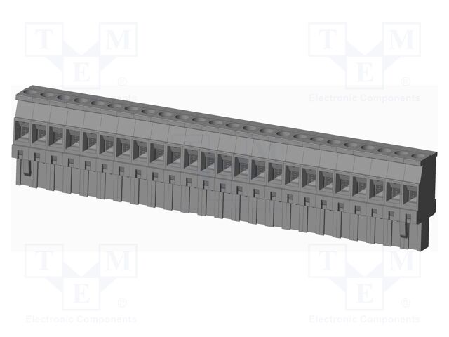 Connector: pluggable terminal block; plug; female; angled 90°