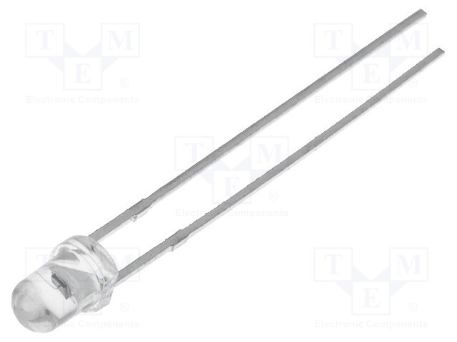 Phototransistor; 3mm; λp max: 940nm; 30V; 30°; Lens: transparent