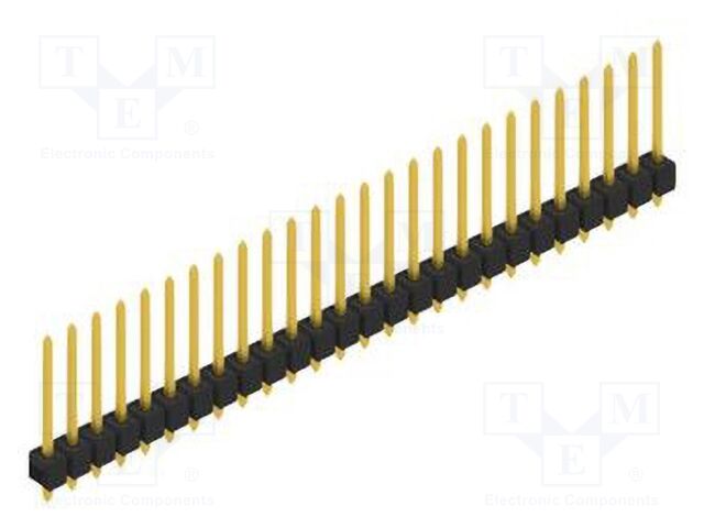 Connector: pin strips; pin header; male; PIN: 26; 2.54mm; THT; 1x26